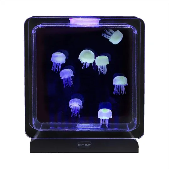 Lightahead Illuminated Artificial Jellyfish Aquarium Mood Lamp with 30 LEDs
